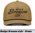 Brown Kyle Bronson 40b Snapback Rope Hat