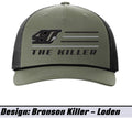 Loden / Black Mesh The Killer Snapback Hat