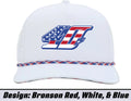 White America #40b Snapback Rope Hat