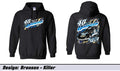 Black Bronson Killer Adult Hooded Sweatshirt