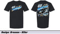 Black Bronson Killer Adult Short Sleeve Tee