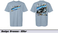 Stone Blue Bronson Killer Adult Short Sleeve Tee