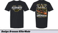 Black Bronson Killer Mode Adult Short Sleeve Tee