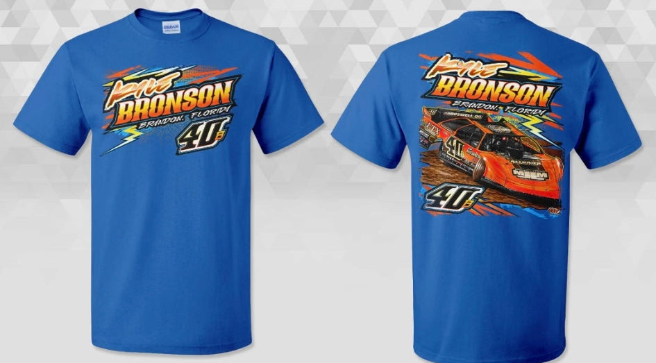 Royal Blue Bronson Color Surge Youth Short Sleeve Tee