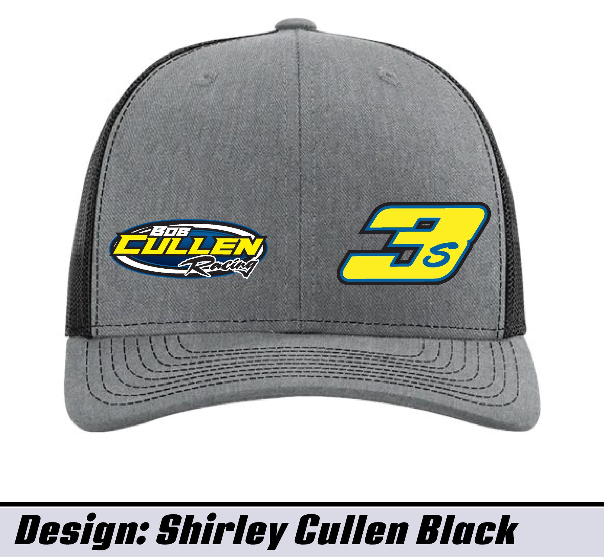 Gray / Black Mesh Shirley Cullen Snapback Hat