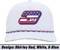 White America #3s Snapback Rope Hat