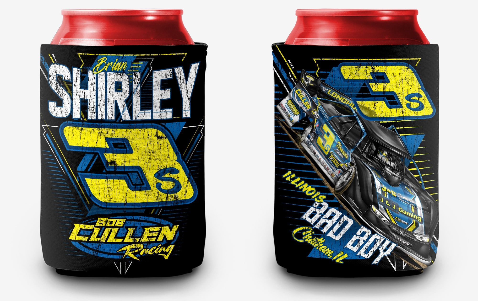 Brian Shirley #3s Can Koozie