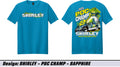Sapphire Shirley PDC Champ Adult Short Sleeve Tee