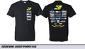 Black Shirley Sponsor Adult Short Sleeve Tee