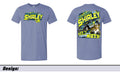 Heather Indigo Shirley Squirrel Youth Short Sleeve Tee
