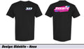 Black Sidebite Gear Neon Comfort Colors Youth Short Sleeve Tee